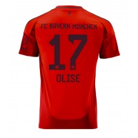 Camisa de Futebol Bayern Munich Michael Olise #17 Equipamento Principal 2024-25 Manga Curta